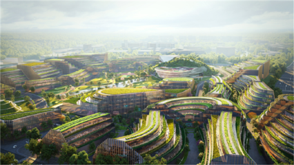 成都未來科技城環(huán)形社區(qū)及福田TOD核心區(qū)啟動全面建設(shè)!